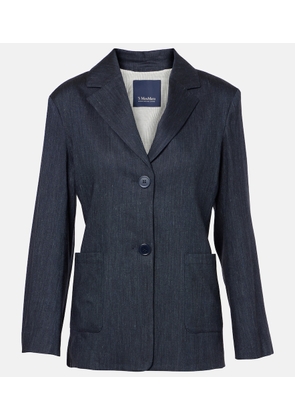 'S Max Mara Derna linen-blend twill blazer