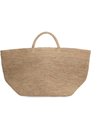 Ibeliv Vanilla Raffia Tote Bag
