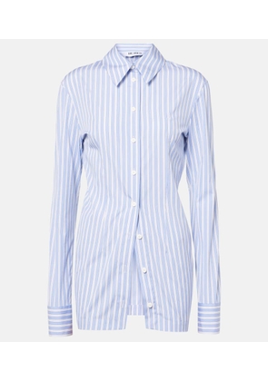 The Attico Striped cotton shirt