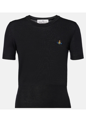 Vivienne Westwood Bea wool and silk top