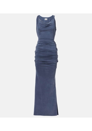 Vivienne Westwood Liz draped jersey maxi dress