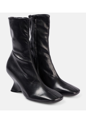 Dries Van Noten Leather ankle boots