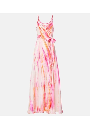 Anna Kosturova Silk maxi dress