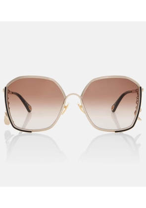 Chloe Chloe Symbols square sunglasses
