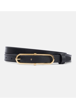 The Row Hermine leather belt