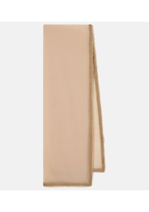 The Row Cashmere and wool scarf