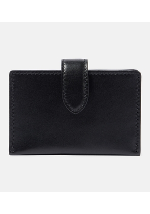 The Row Leather card case