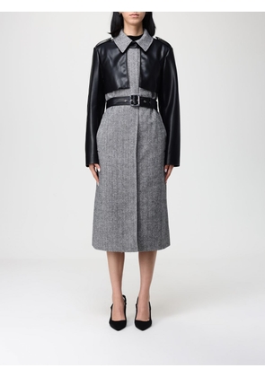 Coat KARL LAGERFELD Woman color Grey
