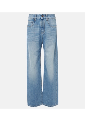 Brunello Cucinelli Mid-rise straight jeans