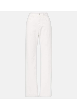 Brunello Cucinelli Mid-rise wide-leg jeans