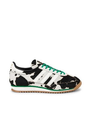 Adidas Originals SL 72 OG in Core Black  Off White  & Court Green - Black. Size 6 (also in 6.5, 7, 7.5, 8, 9, 9.5).