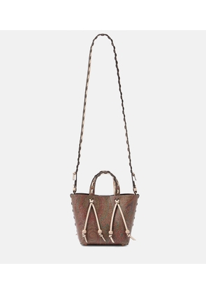 Etro Essential Small coated canvas shoulder bag