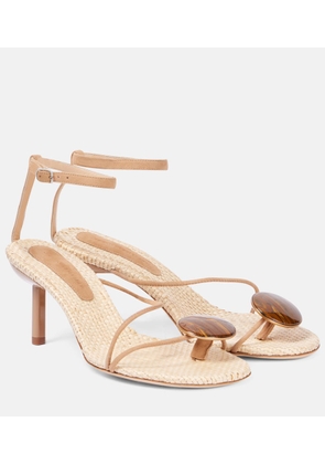 Christopher Esber Doma suede thong sandals