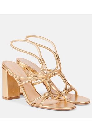 Gianvito Rossi 85 leather sandals