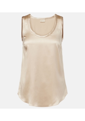 Brunello Cucinelli Silk-blend blouse