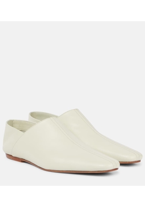 Dries Van Noten Leather slip-on shoes