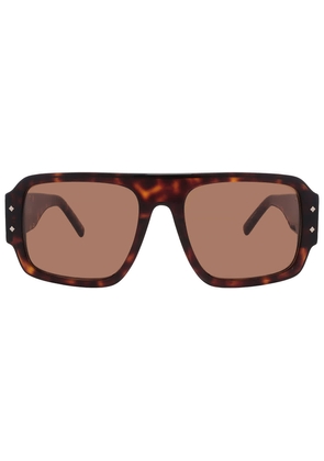 MCM Brown Navigator Unisex Sunglasses MW0022 52E 55