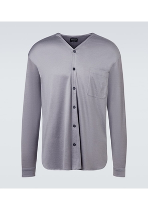 Giorgio Armani Silk and cotton shirt