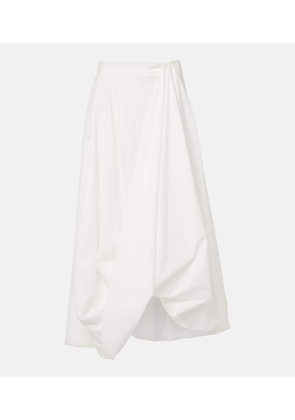 Brunello Cucinelli Cotton-blend maxi skirt