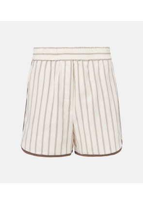Brunello Cucinelli High-rise Bermuda shorts