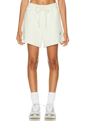 Adidas by Stella McCartney Terry Short in Almond Milk - Ivory. Size L (also in XS, S, M).