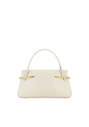 Givenchy Ivory Leather Medium Pinch Handbag