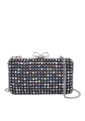 Self-Portrait Multi Crystal Clutch