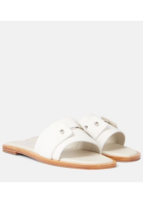 Christian Louboutin Chambelimule leather slides