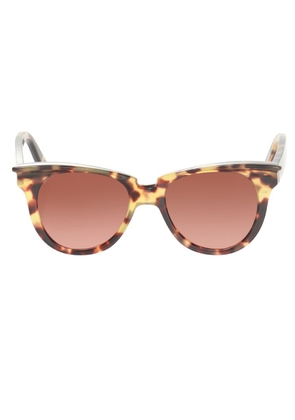 Philipp Plein Statement Beige Geometric Ladies Sunglasses 000-WES0059-PTE003N-G6ZA