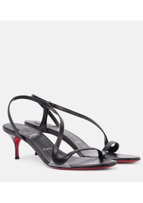 Christian Louboutin Rosalie Alta 55 leather sandals