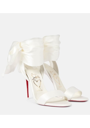 Christian Louboutin Bridal Sandale Du Desert 100 sandals