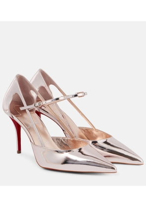 Christian Louboutin Miss Z Strap 80 leather Mary Jane pumps