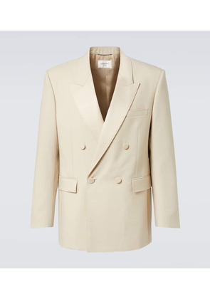 Saint Laurent Double-breasted wool tuxedo jacket