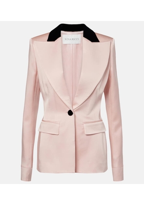 Nina Ricci Twill blazer