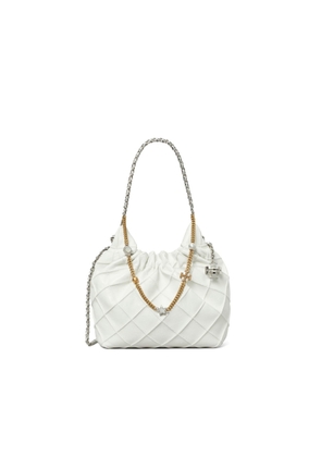 Tory Burch Fleming Distressed Mini Hobo Bag