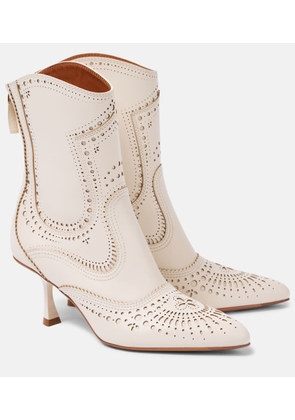 Zimmermann Eliot 65 leather ankle boots
