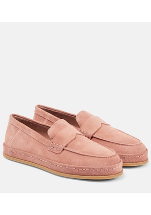 Hogan H683 suede loafers