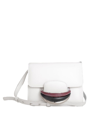Chloe Ladies White Kattie Leather Crossbody Bag