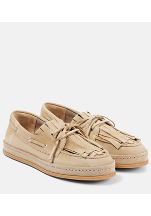 Hogan H683 suede loafers