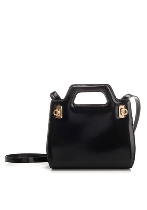 Ferragamo Ladies Black Wanda Mini Bag