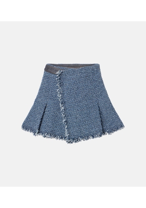 Sacai Punching denim shorts