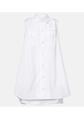 Sacai Poplin minidress