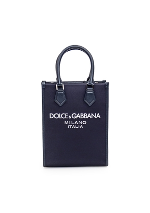Dolce & Gabbana Small Nylon Tote Bag With Logo