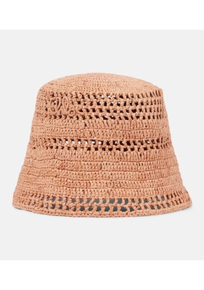 Chloe Sunset raffia bucket hat