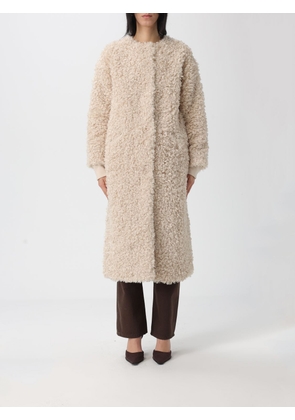 Fur Coat JAKKE Woman color Cream