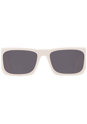 Off-White ALBANY Dark Grey Square Unisex Sunglasses OERI13 0107 56