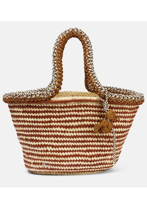 Alemais Dee Dee Large raffia tote bag