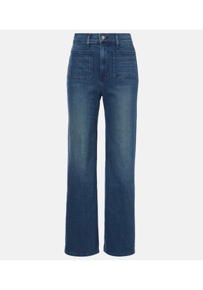 Veronica Beard Crosbie high-rise flared jeans
