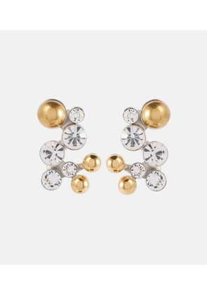 Dries Van Noten Crystal-embellished drop earrings
