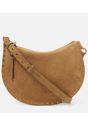 Isabel Marant Oskan Soft Zipped suede shoulder bag